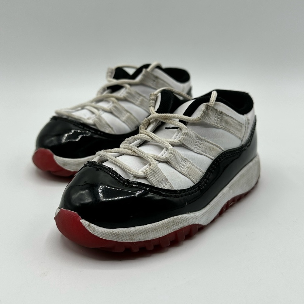 Kids Air Jordan Retro 11 Lo XI Concord Bred Toddler Shoes 505836-160 Size 7C